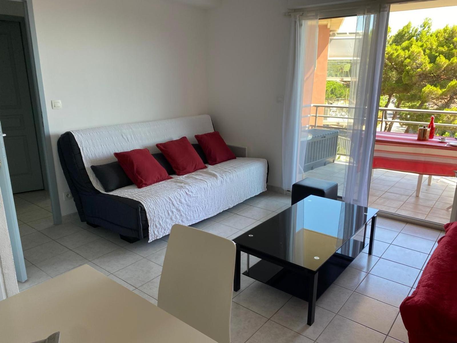 Appartement 4 Pers - Terrasse - Vue Mer - Proche Plage Saint-Pierre-la-Mer  Buitenkant foto